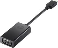 HP USB-C, VGA Adapter [1x USB-C stekker - 1x VGA-bus] Externer Videoadapter USB-C VGA