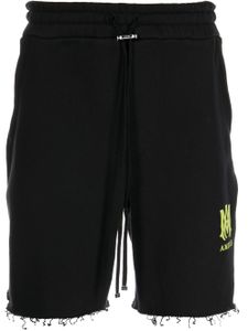 AMIRI short de sport à logo MA - Noir