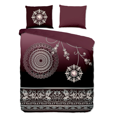 Dekbedovertrek Asiya Romantisch 140x200 Cm Pure - Dekbed-Discounter.nl