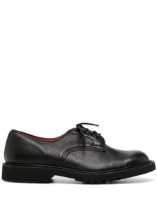 Tricker's mocassins en cuir grainé - Noir