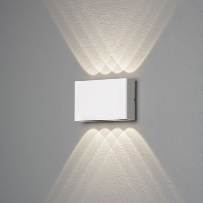Wandlamp Chieri wit 8x1 Watt 3000K 800 Lumen 7865-250 Konstsmide