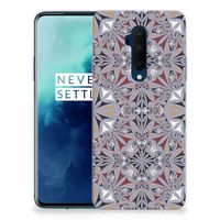 OnePlus 7T Pro TPU Siliconen Hoesje Flower Tiles