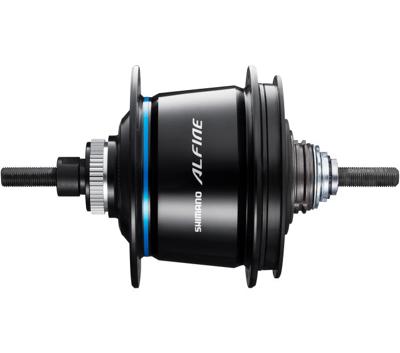 Shimano Versnellingsnaaf 8 speed alfine di2 sg-s7051 voor schijfrem - 36 gaats - zwart