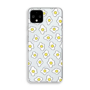 Spiegeleitjes: Pixel 4 Transparant Hoesje