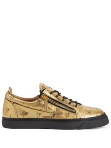 Giuseppe Zanotti baskets Frankie - Jaune