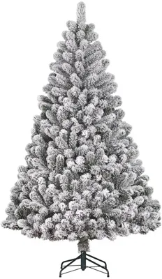 Black Box Trees Charlton kunstkerstboom besneeuwd groen 155cm