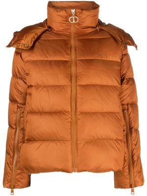 TWINSET doudoune à capuche - Marron