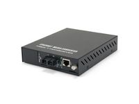 LevelOne GVM-1101 netwerk media converter 1000 Mbit/s 850 nm Multimode Zwart - thumbnail