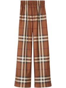 Burberry pantalon Alex à motif Vintage Check - Marron