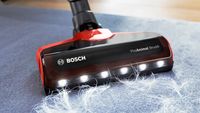 Bosch BCS711PET steelstofzuiger & elektrische bezem Batterij/Accu Droog Zakloos 0,3 l Zwart, Rood 3 Ah - thumbnail