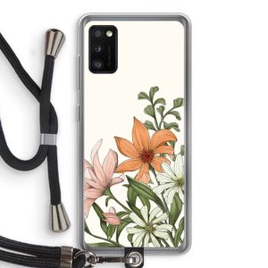 Floral bouquet: Samsung Galaxy A41 Transparant Hoesje met koord