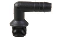 Europond Haakse Slangpilaar PP Zwart, 2" Buitendraad x 50mm Tule - Duurzaam Waterbeheer