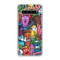 Vexx Mixtape: Samsung Galaxy S10 5G Transparant Hoesje