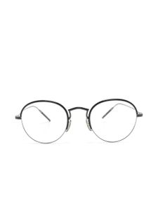 Oliver Peoples lunettes de vue TK-6 à monture ronde - Noir