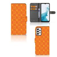 Samsung Galaxy A23 | Telefoon Hoesje | Batik Oranje