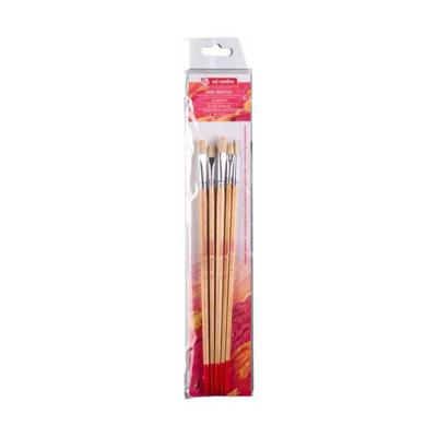 Talens art creation olie&acrylpenselenset van 5varkenshaar