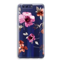 Geschilderde bloemen: Honor 9 Transparant Hoesje