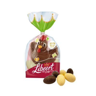 Libeert kip met eitjes puur/wit - 230g