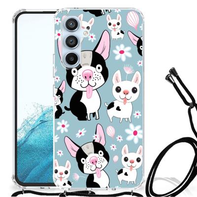 Samsung Galaxy A54 5G Case Anti-shock Hondjes Samsung Galaxy A54 5G Case Anti-shock Hondjes