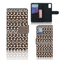 Samsung Galaxy A41 Telefoon Hoesje Aztec Brown