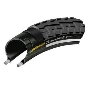 Continental Buitenband (37-635) 28-1 3/8 Ride Tour zwart refelectie