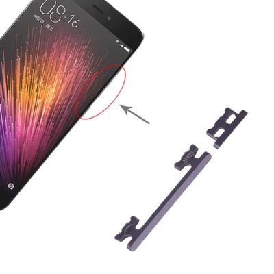 Aan/uit-knop en volume regelknop voor Xiaomi MI 5 (grijs)
