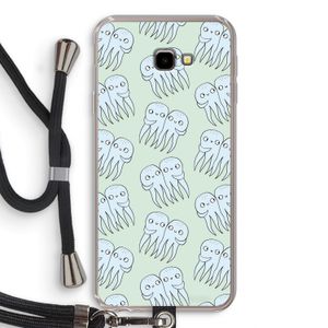 Octopussen: Samsung Galaxy J4 Plus Transparant Hoesje met koord