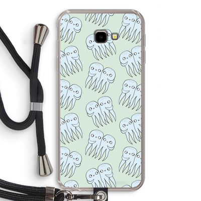 Octopussen: Samsung Galaxy J4 Plus Transparant Hoesje met koord