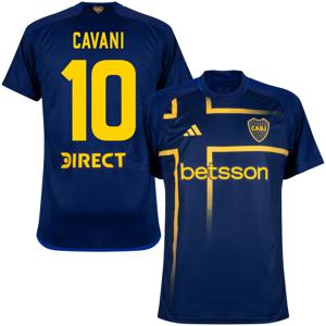 Boca Juniors 3e Shirt 2024-2025 + Cavani 10 (Fan Style)