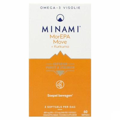 Minami Morepa Move + Curcuma 60 Softgels