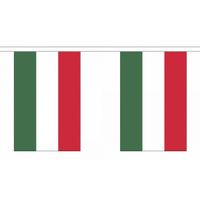 Vlaggenlijn Hongarije polyester - thumbnail