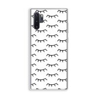 Wimpers: Samsung Galaxy Note 10 Plus Transparant Hoesje