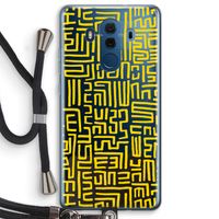 Majorelle Blue Print: Huawei Mate 10 Pro Transparant Hoesje met koord