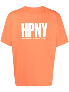 Heron Preston t-shirt à imprimé HPNY - Orange