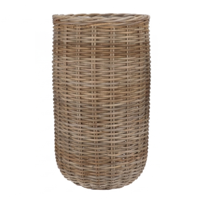 Rattan Kuboo ketel hoog naturel 44x75cm