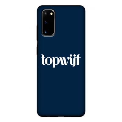 Topwijf Navy: Samsung Galaxy S20 Tough Case