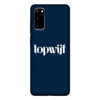 Topwijf Navy: Samsung Galaxy S20 Tough Case
