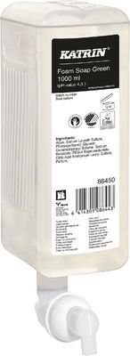 Katrin schuimzeep Green 86450, flacon van 1000 ml