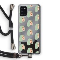 King Kylie: Samsung Galaxy A31 Transparant Hoesje met koord