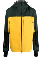 Moncler Grenoble veste colour block Brizon à capuche - Vert