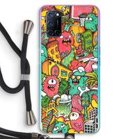 Vexx City: Oppo A92 Transparant Hoesje met koord