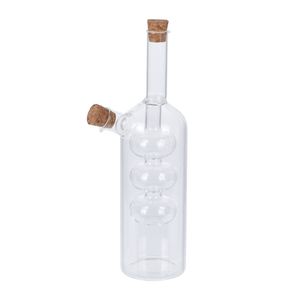 Azijn/olie fles met schenktuit 300ml - Glas   -