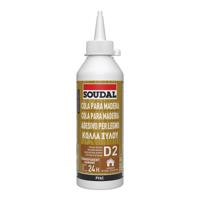 Secondenlijm Soudal 117834 Hout Wit 250 g