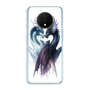 Yin Yang Dragons: OnePlus 7T Transparant Hoesje