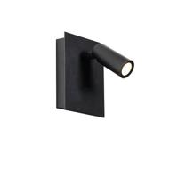 QAZQA Moderne buiten wandlamp zwart incl. LED IP54 - Simon