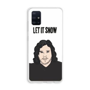 Let It Snow: Galaxy A51 4G Transparant Hoesje
