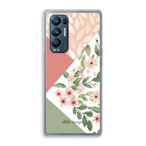 Sweet heaven geometrics: Oppo Find X3 Neo Transparant Hoesje