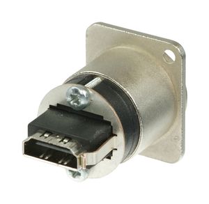 Neutrik NAHDMI-W chassisdeel-zilver HDMI adapter