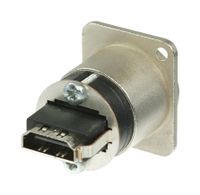 Neutrik NAHDMI-W chassisdeel-zilver HDMI adapter - thumbnail