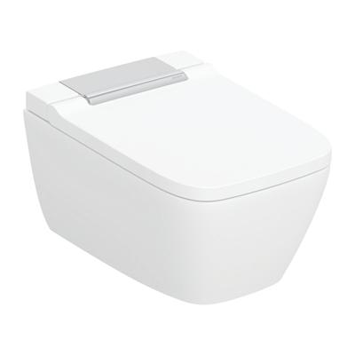 DoucheWC Geberit AquaClean | Glans Wit | Designafdekking Chroom
